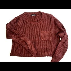 Maroon sweater